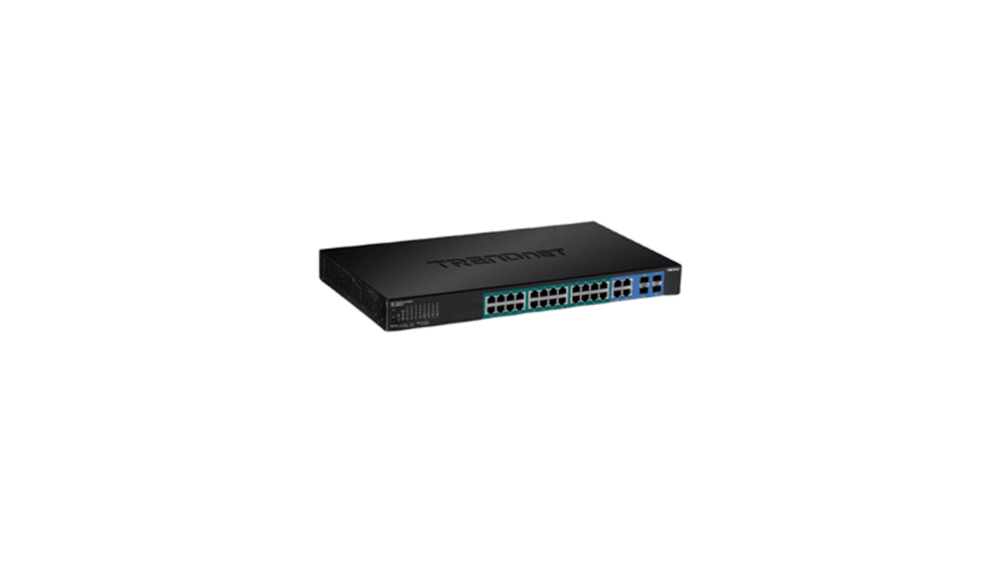 Trendnet 10口管理型网络交换机, PoE, TPE-3102WS （英国）