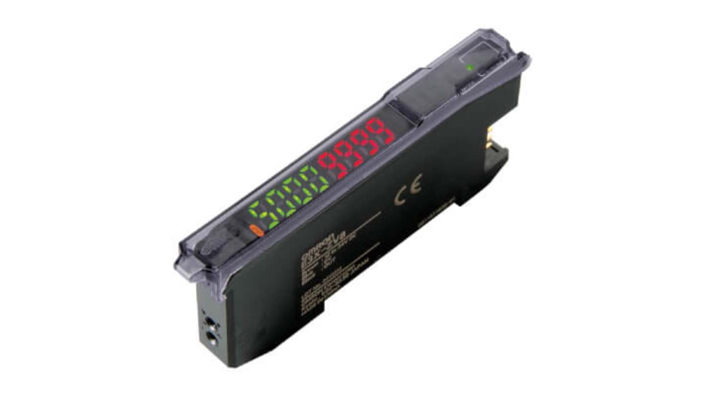 Omron 光纤放大器, NPN输出, 12 → 24V, 省线型连接器接端, 50 μs响应, 可检测3 μm, IP50