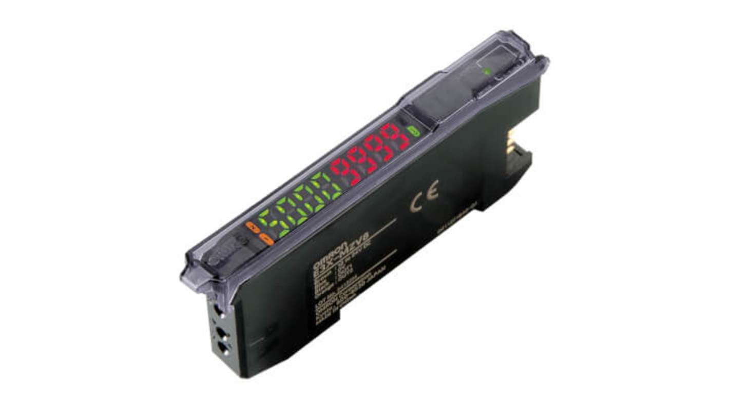 Omron 光纤放大器, NPN输出, 12 → 24V, 省线型连接器接端, 50 μs响应, 可检测3 μm, IP50