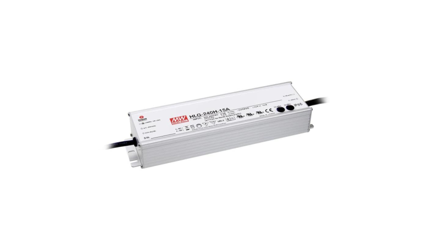 MEAN WELL LED Driver, 48V Output, 240W Output, 5A Output, Constant Current / Constant Voltage