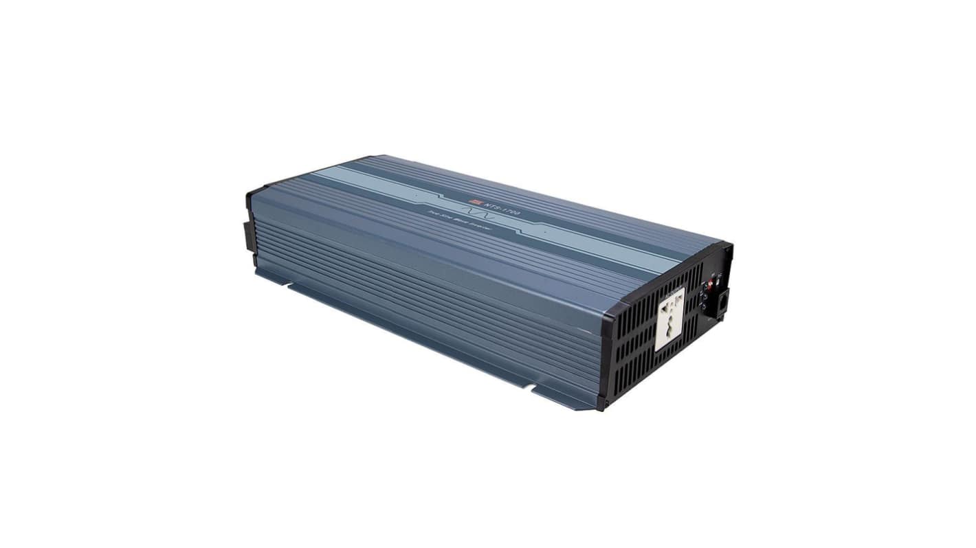 MEAN WELL True Sine Wave 1700W Power Inverter, 12V dc Input, 230V ac Output