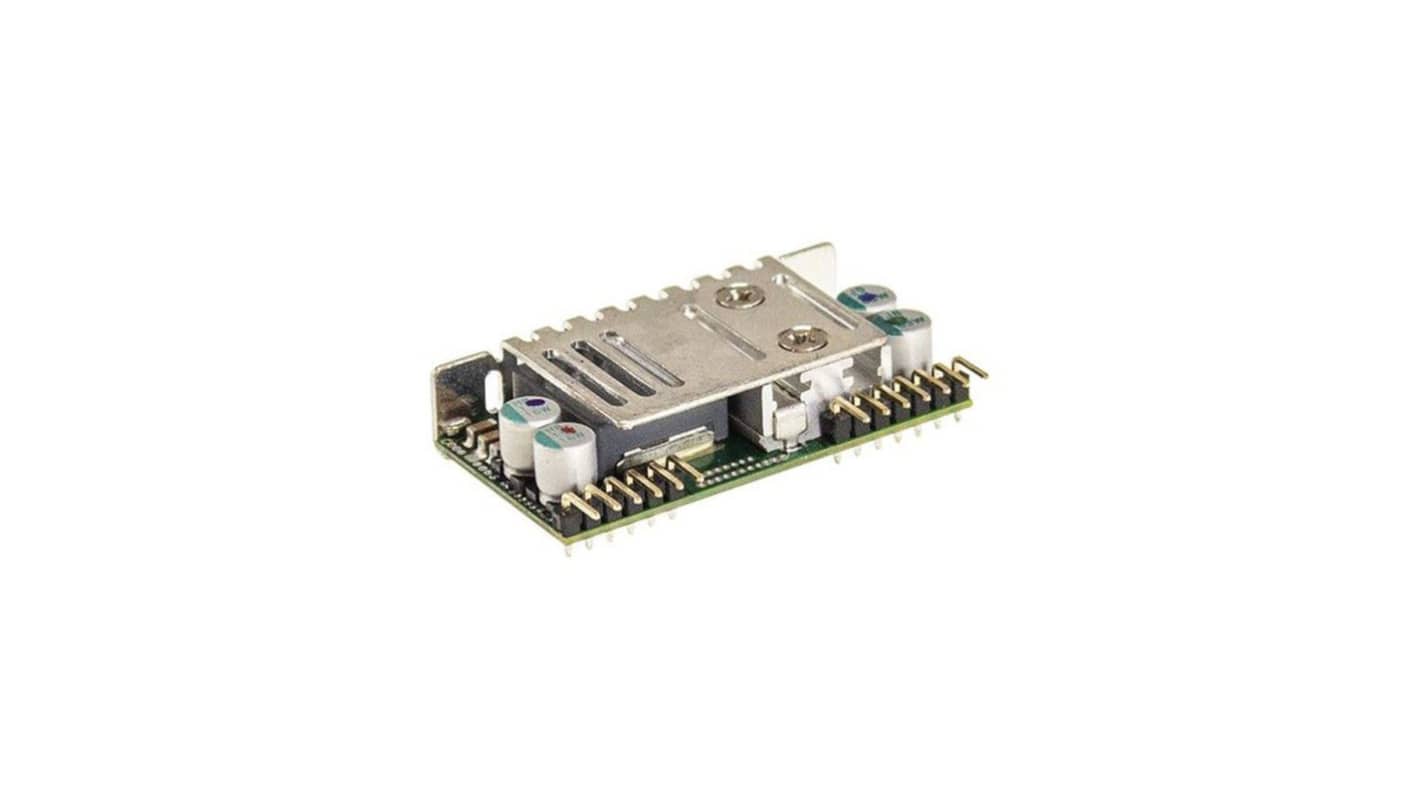 MEAN WELL NID100 DC-DC Converter, 5V dc/ 6.5A Output, 10.5 - 53 V dc Input, 97.5W, +85°C Max Temp -30°C Min Temp
