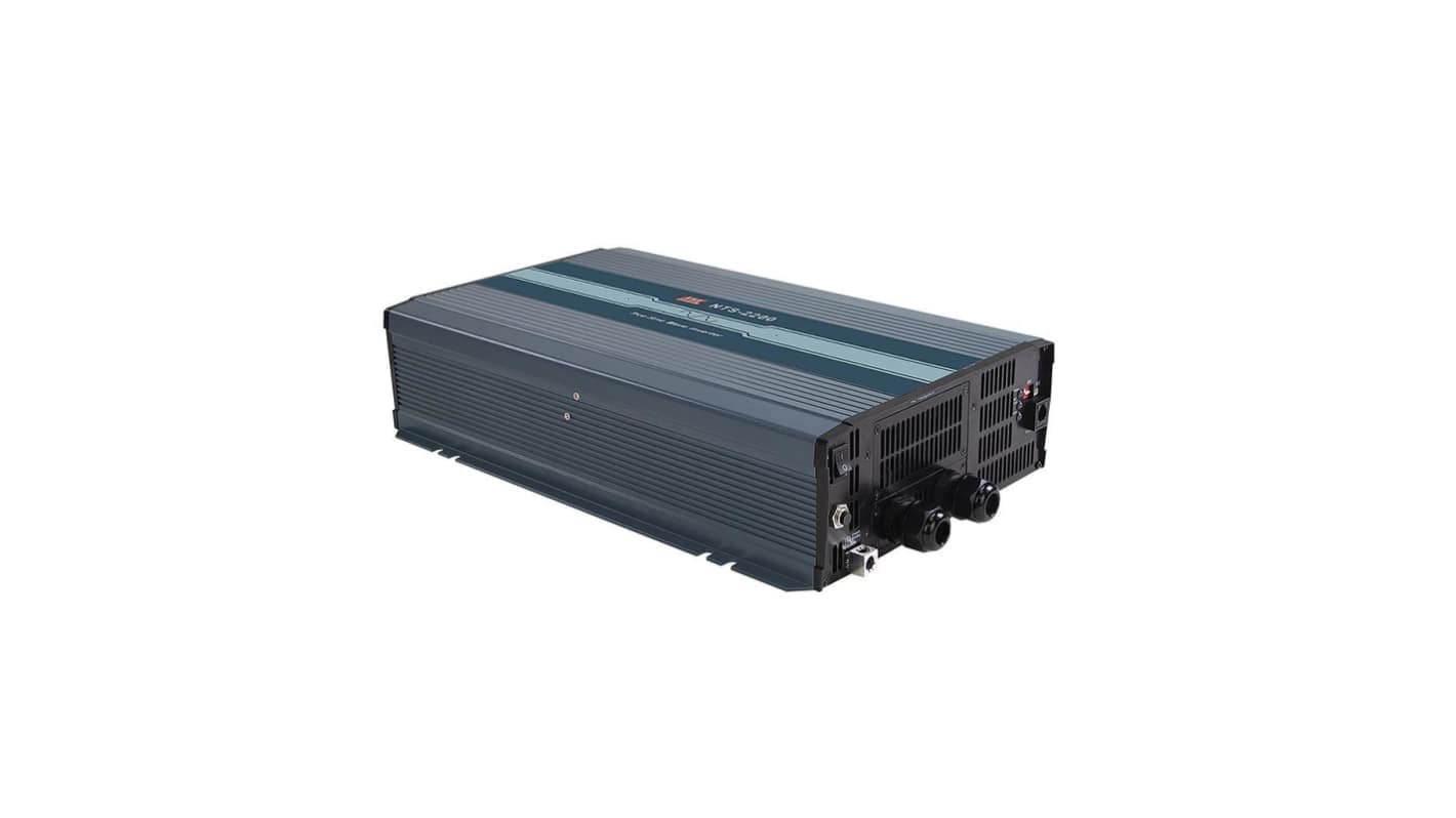 MEAN WELL True Sine Wave Power Inverter, 48V dc Input, 230V ac Output