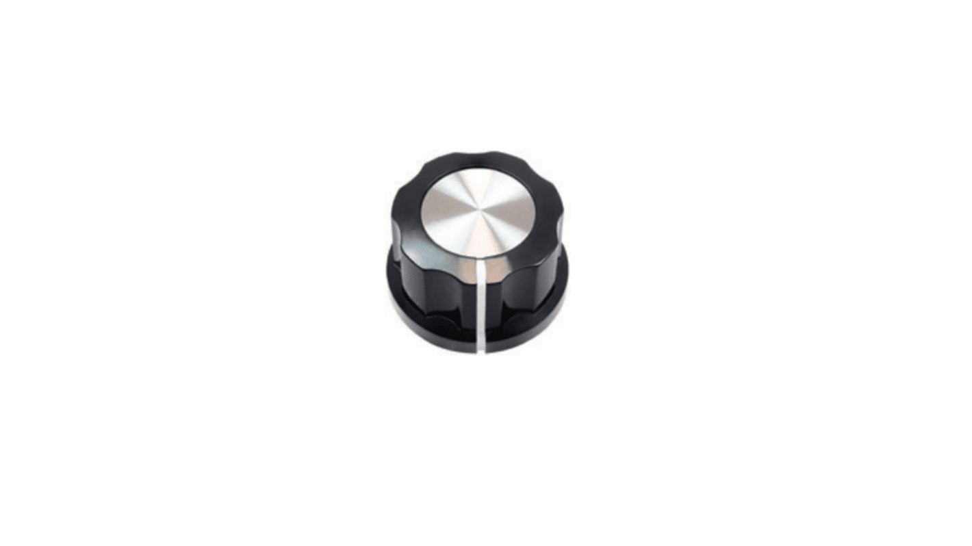 Vishay ノブ, 6mm, ラウンドシャフト軸 直径:20mm
