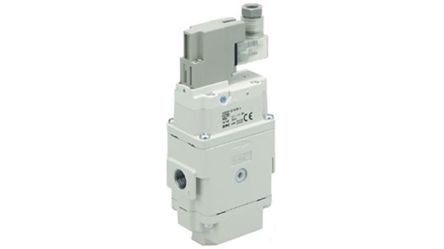 SMC Pneumatic Soft Start Valve, Rc 1/2, 7mm Tube Size 10 bar