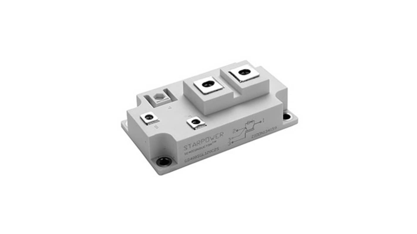 Starpower GD600SGY120C2S Half Bridge IGBT, 600 A 1200 V, 5-Pin Module, Screw Mount