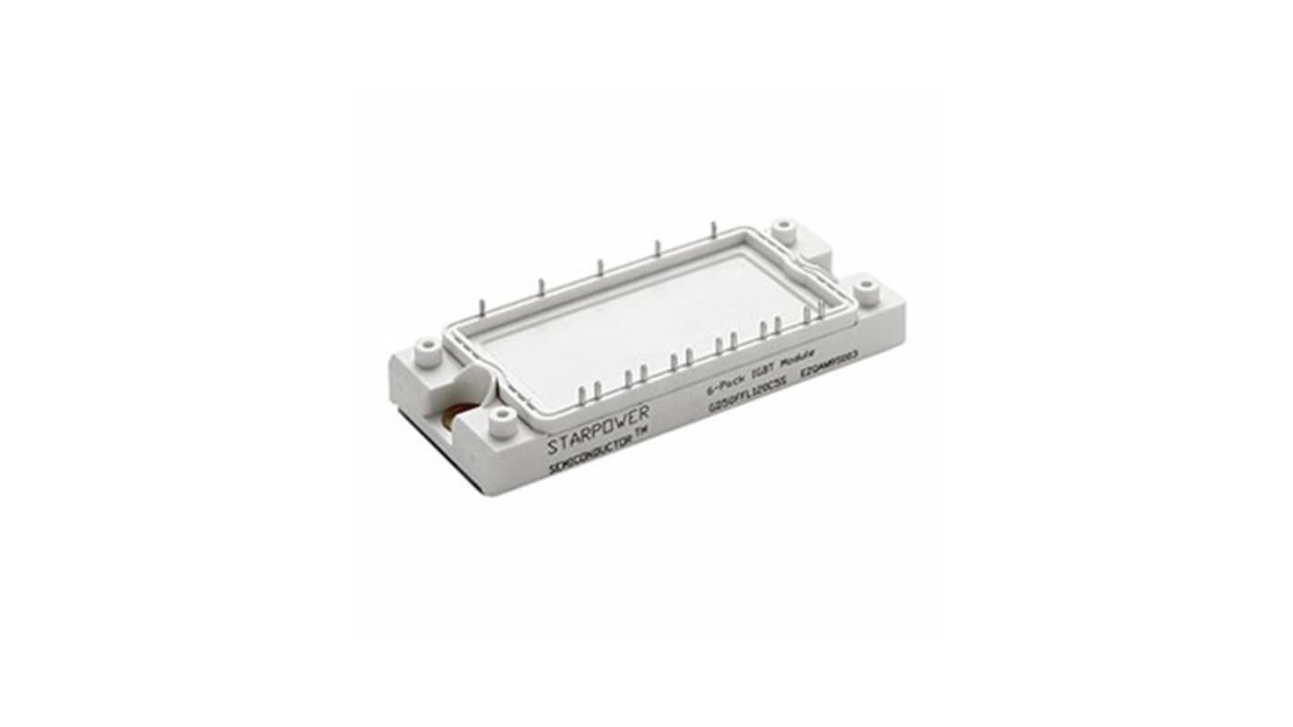 Starpower GD50PIX65C5S 3 Phase Bridge IGBT, 50 A 650 V, 24-Pin PIM Module, Screw Mount