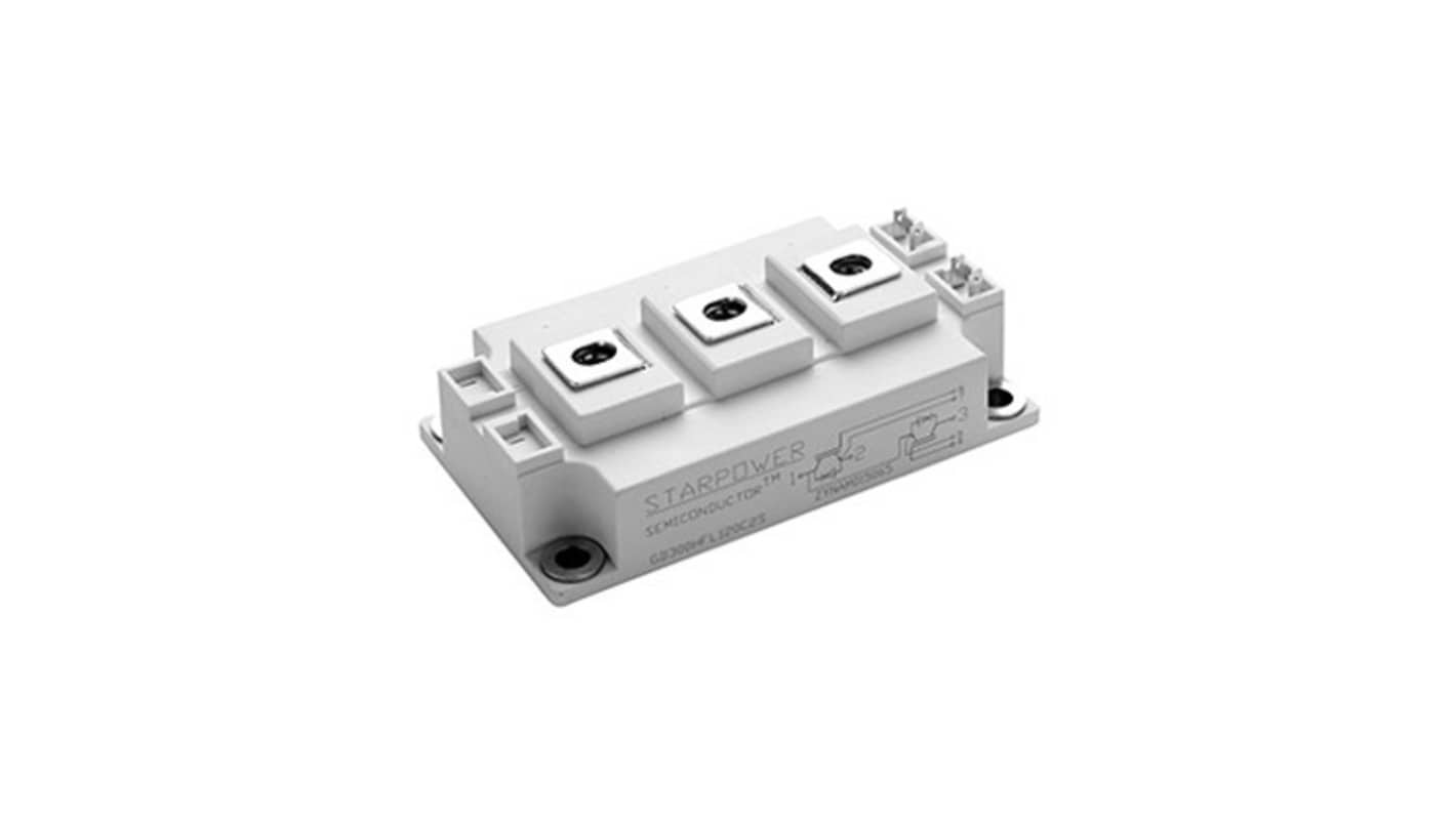 Starpower GD400HFX65C2S Dual IGBT, 400 A 650 V, 7-Pin Module, Screw Mount