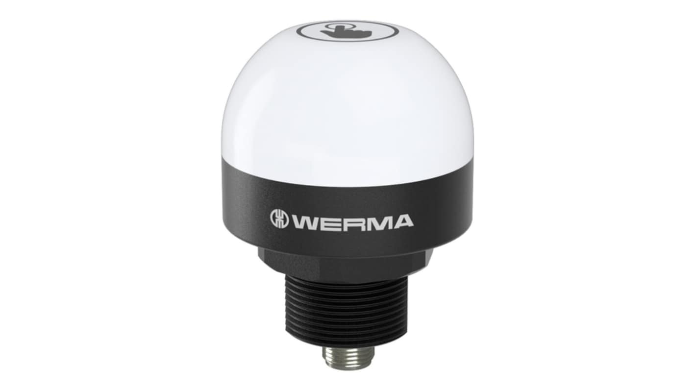 Werma 彩色闪光LED警示灯, 24V, 内置安装, IP65,IP69K