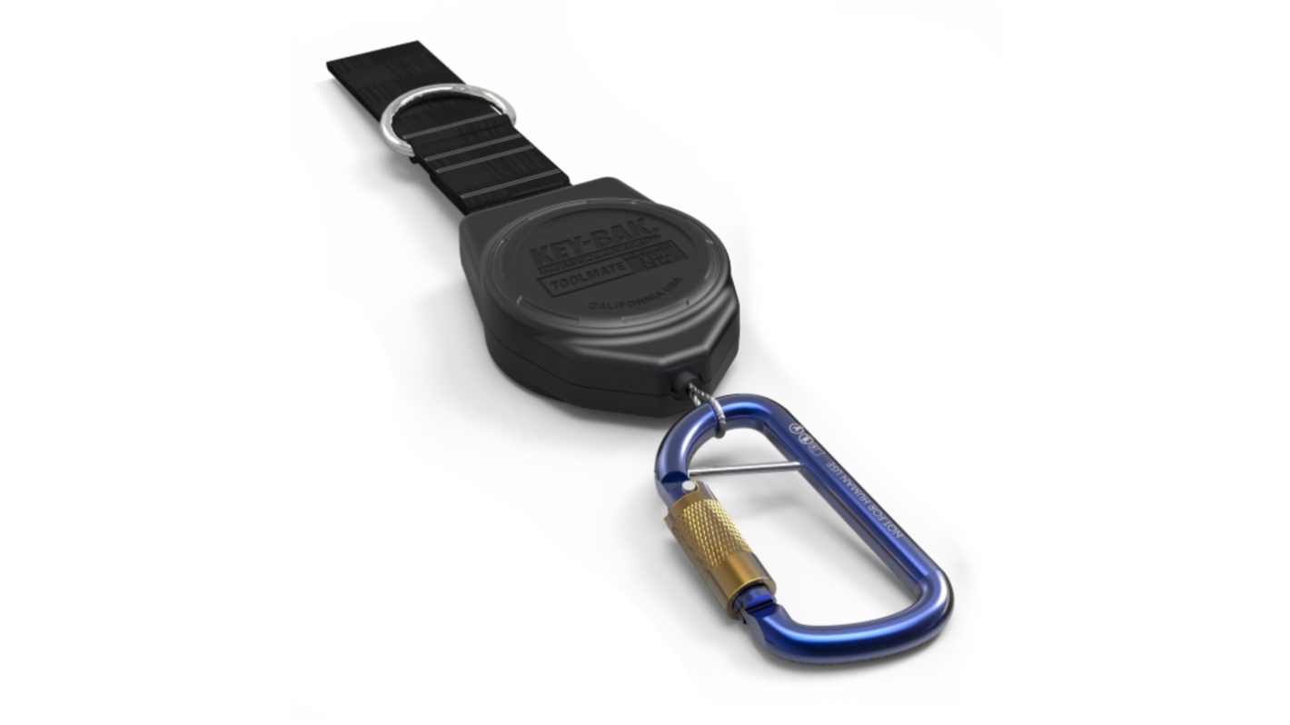 Securikey 1.36kg工具防坠绳, 不锈钢制, 1500mm