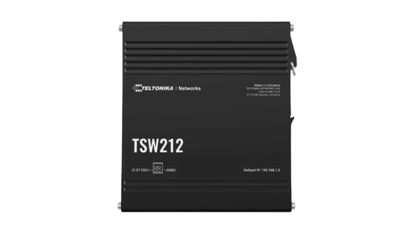 Teltonika 10口管理型工业以太网交换机, TSW