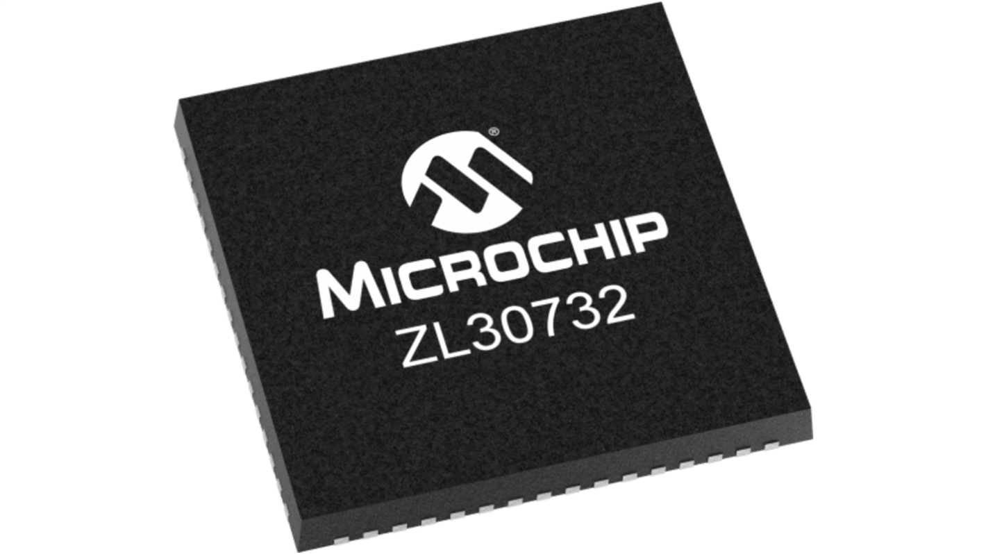 ZL30732LDG1, Clock Driver CMOS, 10-Input, 64-Pin VQFN