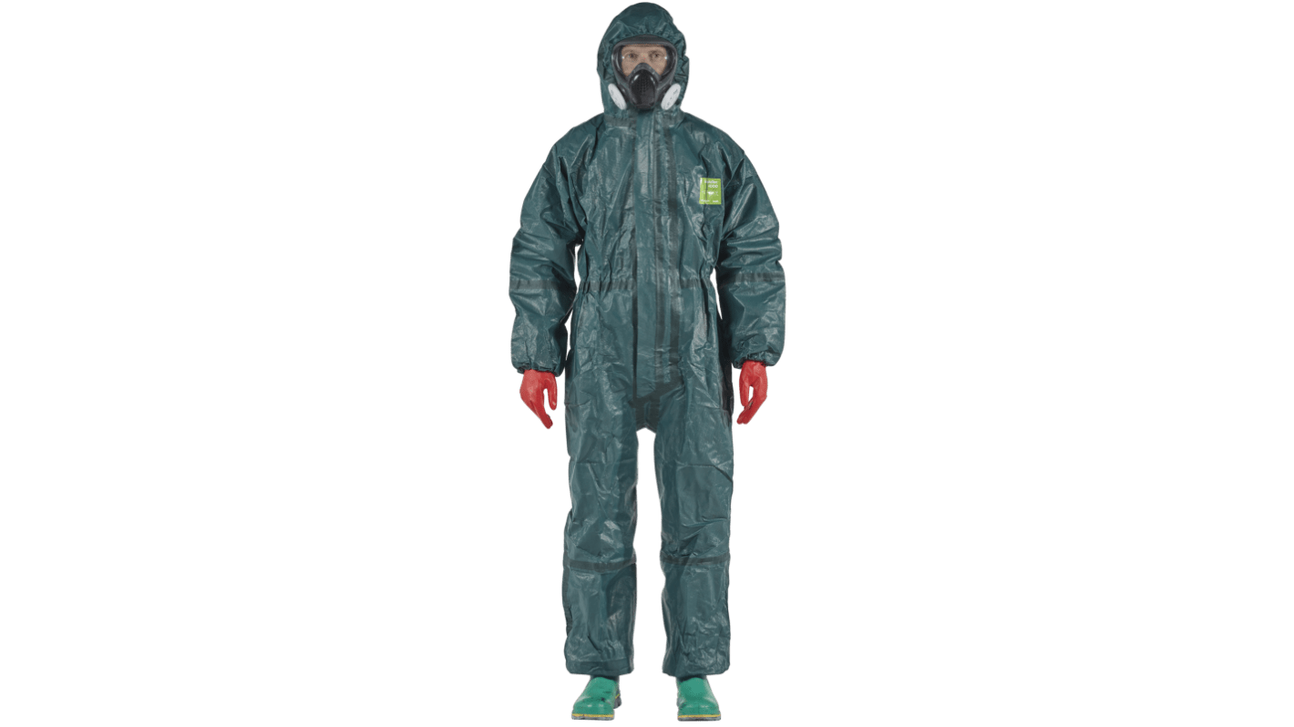 Ansell Green Coverall, EN 1073-2, EN 1149-5, EN 14126, S