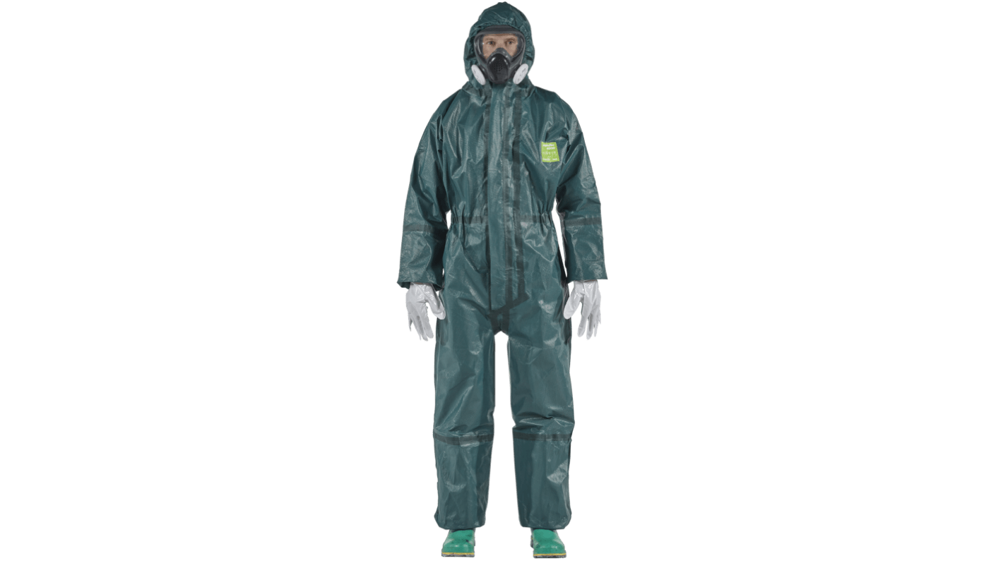 Ansell Green Coverall, EN 1073-2, EN 1149-5, EN 14126, XXL