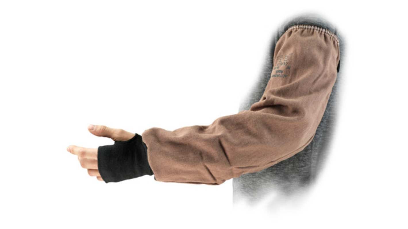 Guantes de soldadura Ansell serie ActivArmr 59-416, talla única, Marrón, Resistente al corte, resistente al calor