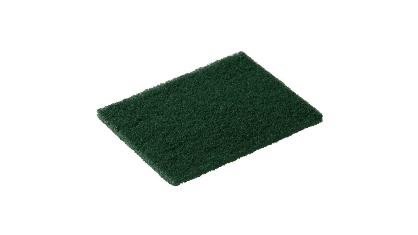 Spontex Green Scourer 150mm x 120mm x 7.5mm, for Cleaning Use