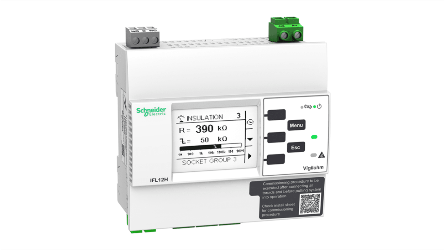 Schneider Electric ヴィジローム サーキットブレーカ付き 通信モジュール 10W ワイヤード