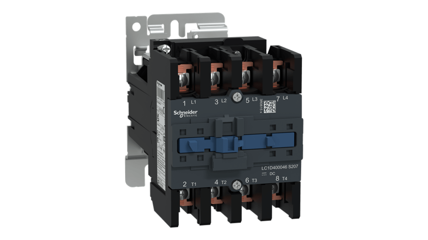 Stycznik 440 V Schneider Electric styki: 4 4 W 60 A 4NO LC1D400046FWS207