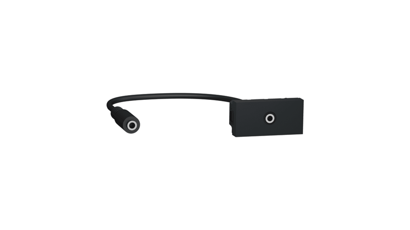 Anthracite Socket TV Aerial Connector