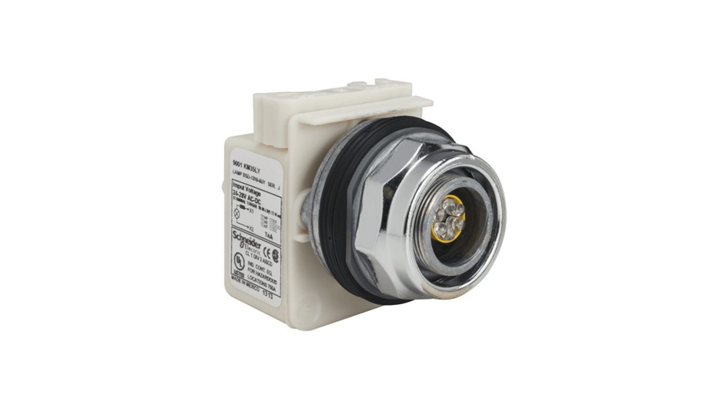 Schneider Electric Pilot Light Head, 30mm Cutout Harmony Series
