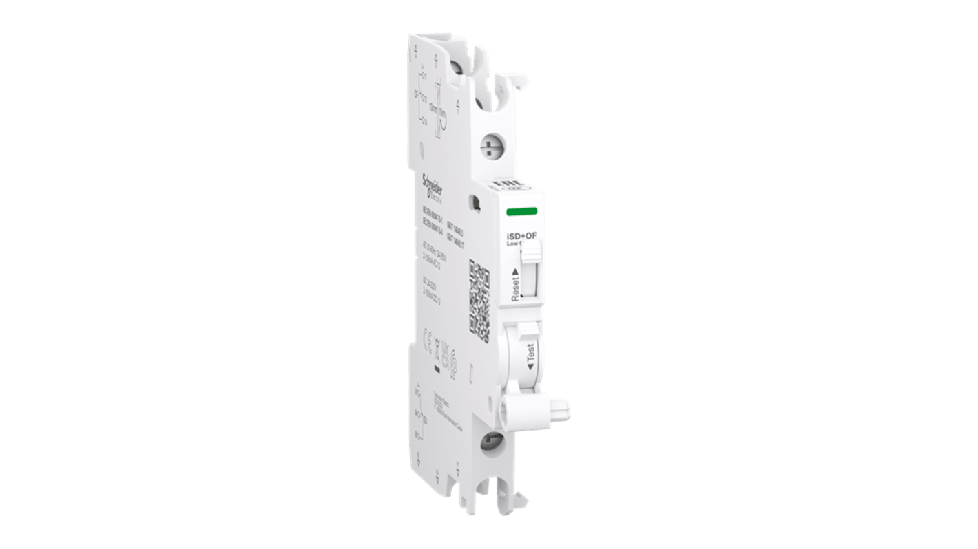 Schneider Electric Auxiliary Contact, 1 Contact, 2 C/O, DIN Rail, Acti9 Acti9 Auxiliaires