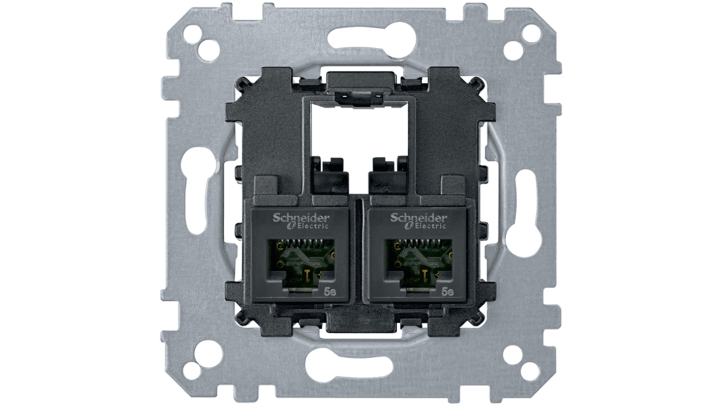 Schneider Electric 开关结构 开关插件模块, Merten系列, 黑色