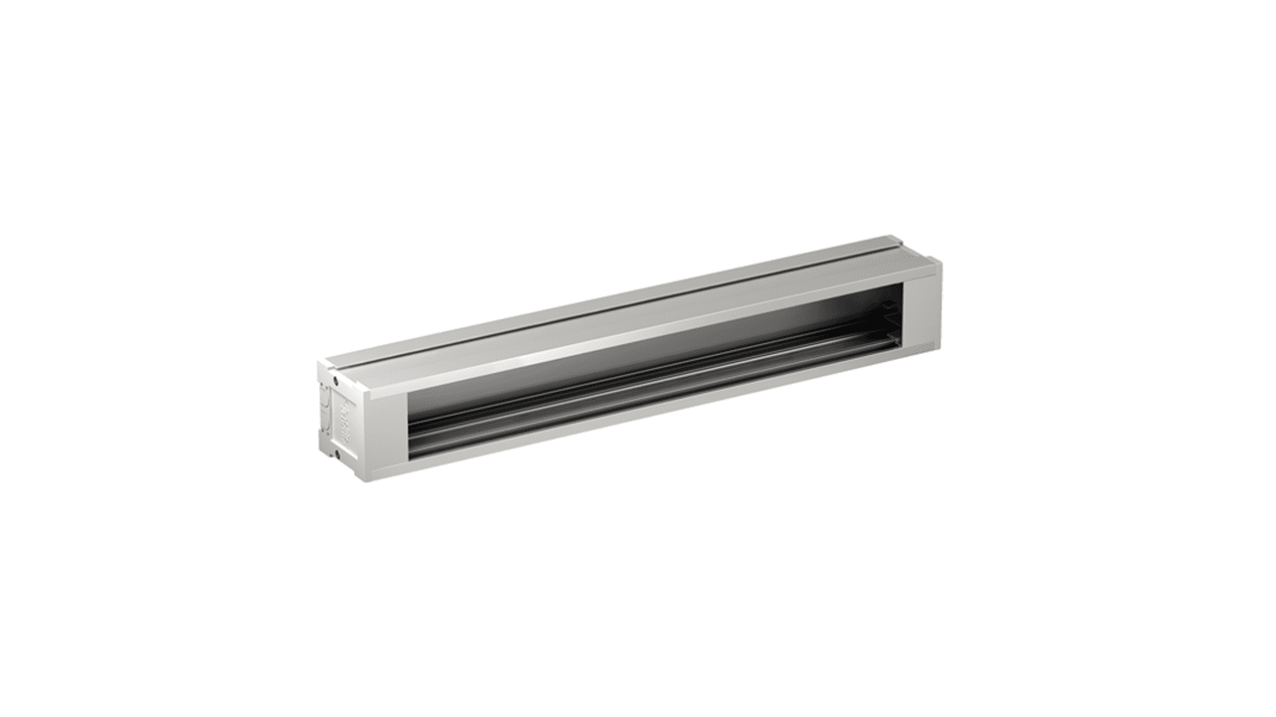 Schneider Electric OptiLine 45 Clear Aluminium Back Box, IP30, 420 x 60 x 60mm