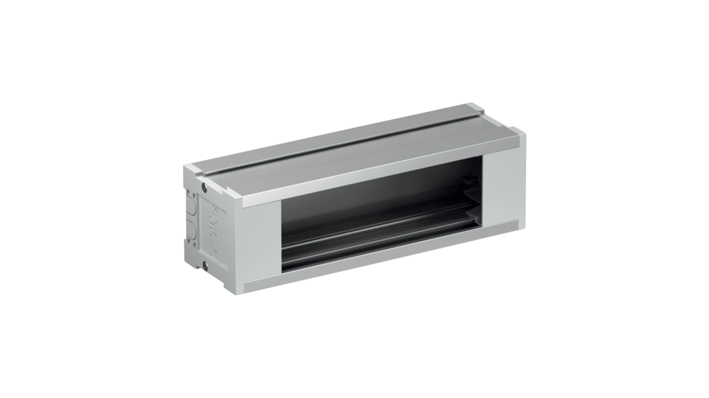 Schneider Electric OptiLine 45 Clear Aluminium Back Box, IP30, 195 x 60 x 60mm