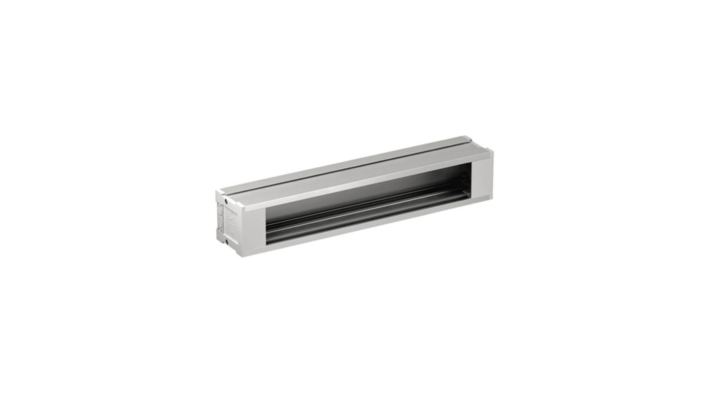 Schneider Electric OptiLine 45 Clear Aluminium Back Box, IP30, 330 x 60 x 60mm