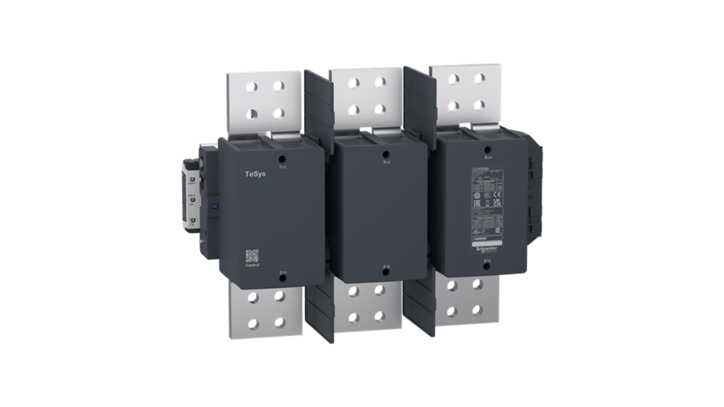 Stycznik 220 V Schneider Electric styki: 3 200 W 2.1 kA 3NO LC1F2100M7