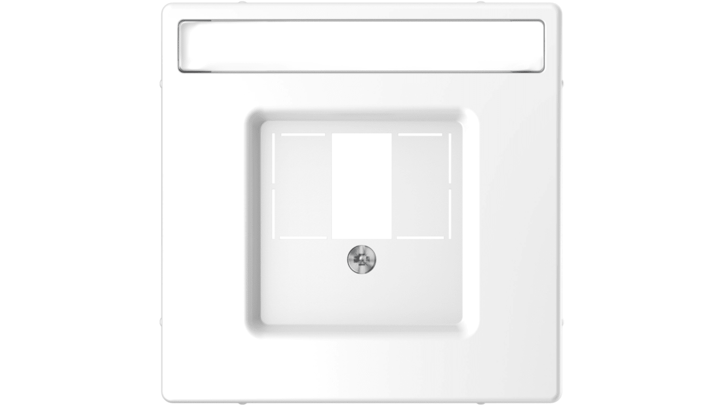 Schneider Electric White 1 Gang Cover Plate