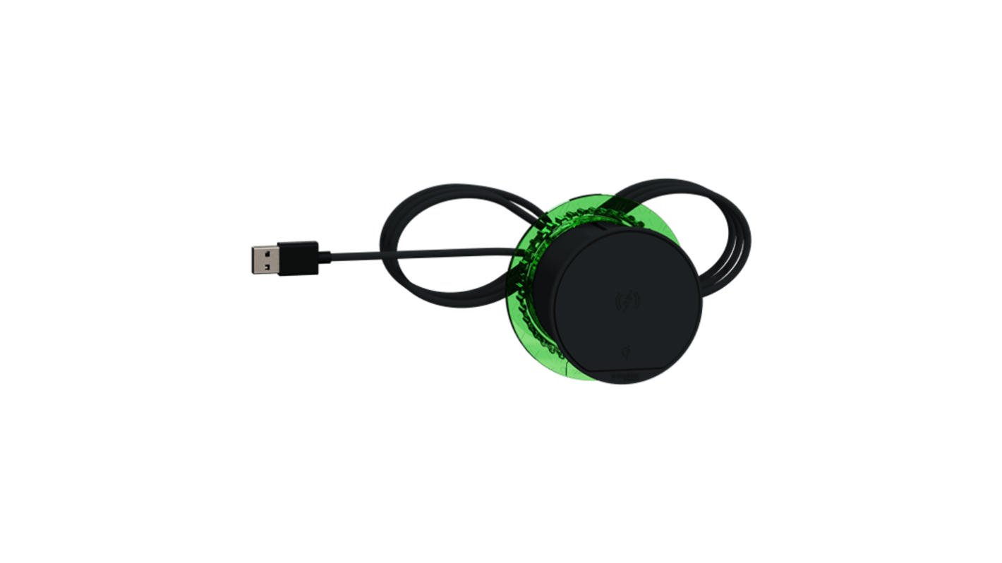 Schneider Electric 2m 1 Socket USB A Extension Lead Open Reel, 5 V, IP44