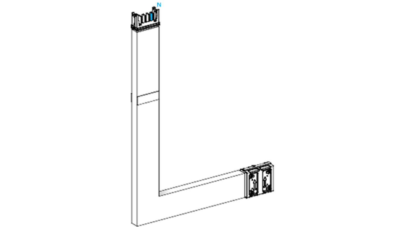 Schneider Electric Tee Elbow Busbar Trunking, 250 → 750mm, 250A, Canalis Series