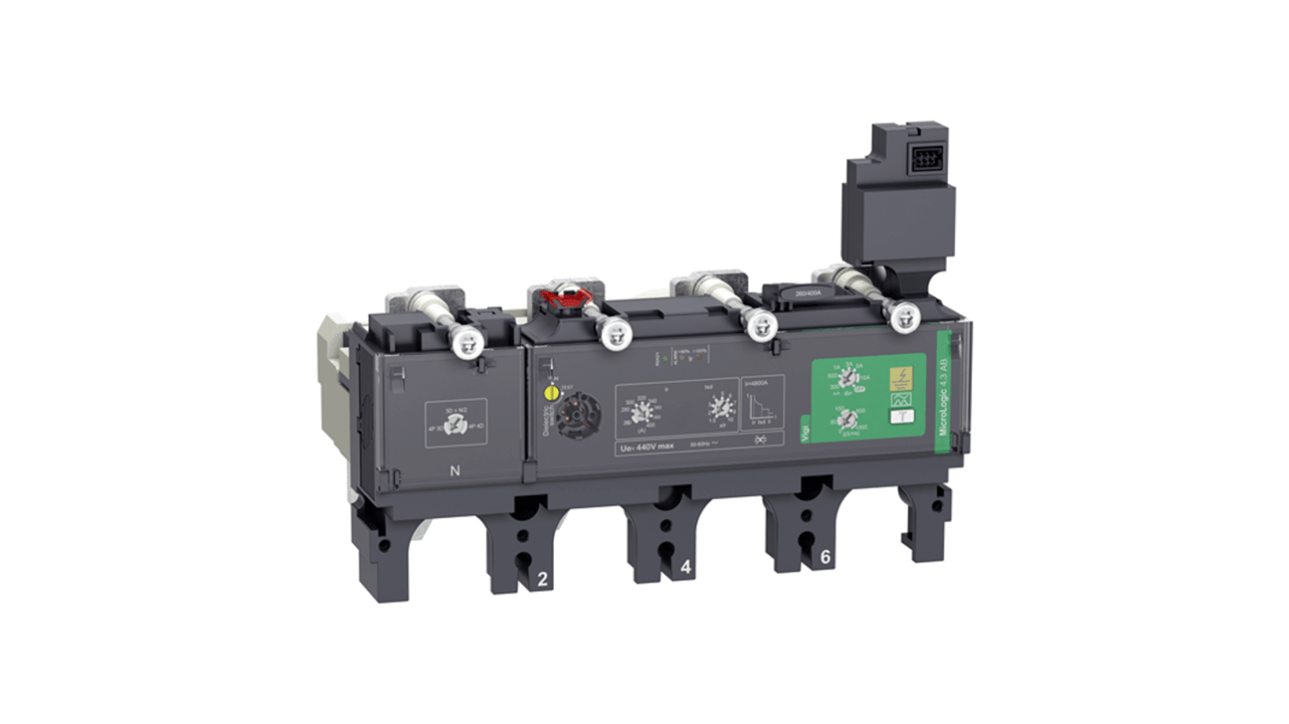 Schneider Electric 440V (Volts) Circuit Trip Circuit Trip for use with NSX630/400