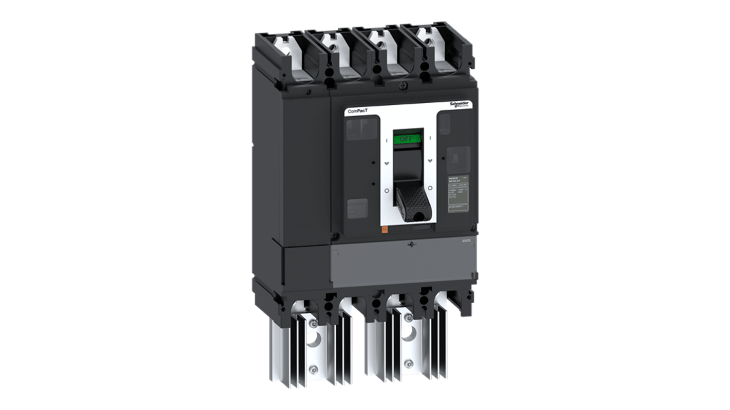 Schneider Electric Fuse Switch Disconnector, 4 Pole, 630A Max Current
