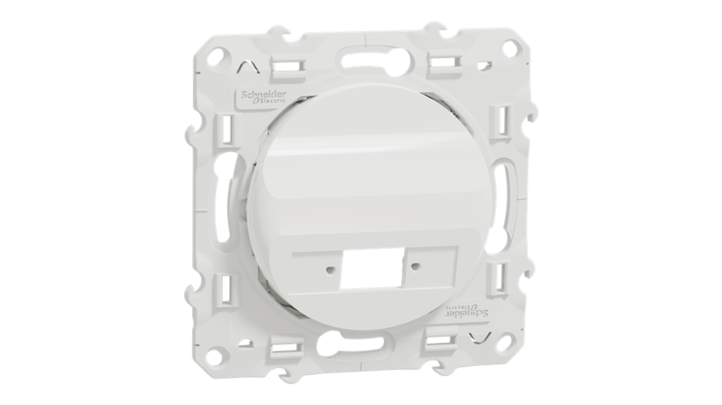 Schneider Electric White 1 Gang Cover Plate