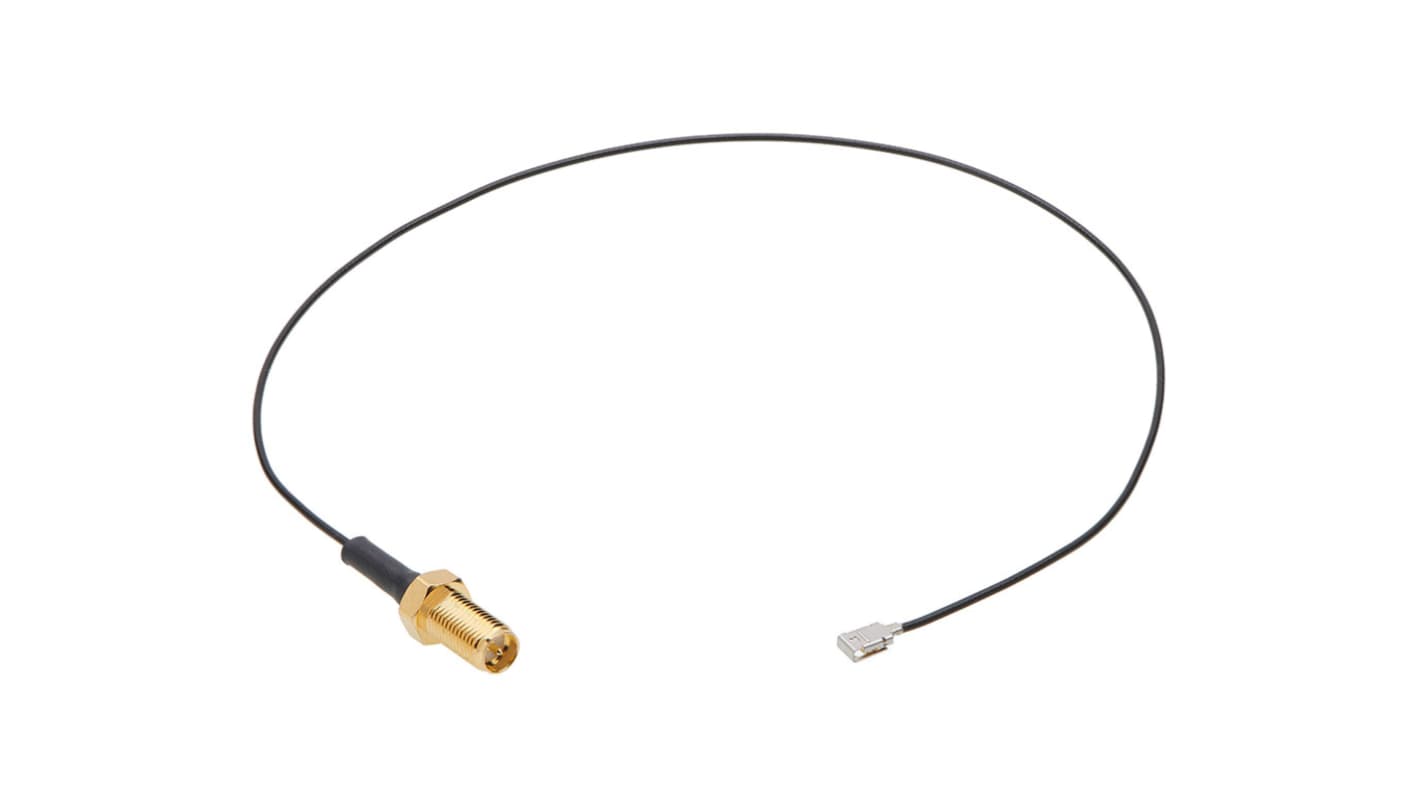 Molex 73230 Series Female SMA to Male IPEX MHF, 305mm, RF Coaxial, Terminated50 Ω