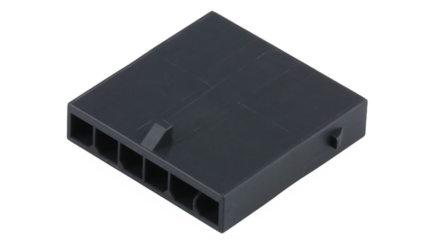 Molex, 223794 Plug Connector Housing, 3mm Pitch, 6 Way, 1 Row