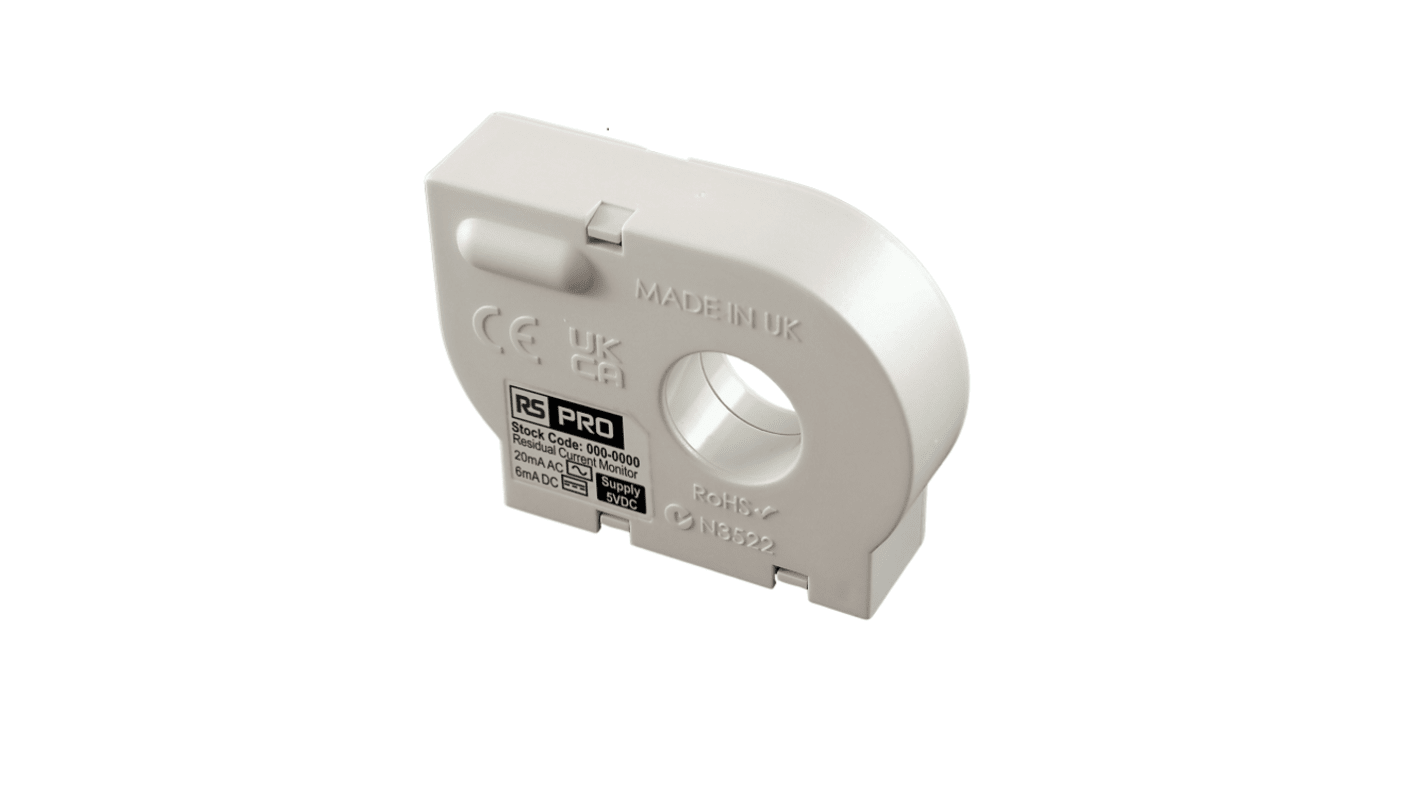 Przekładnik prądowy prąd wej 32A RS PRO otwór 4.5mm Transformator prądowy Pozostałości
