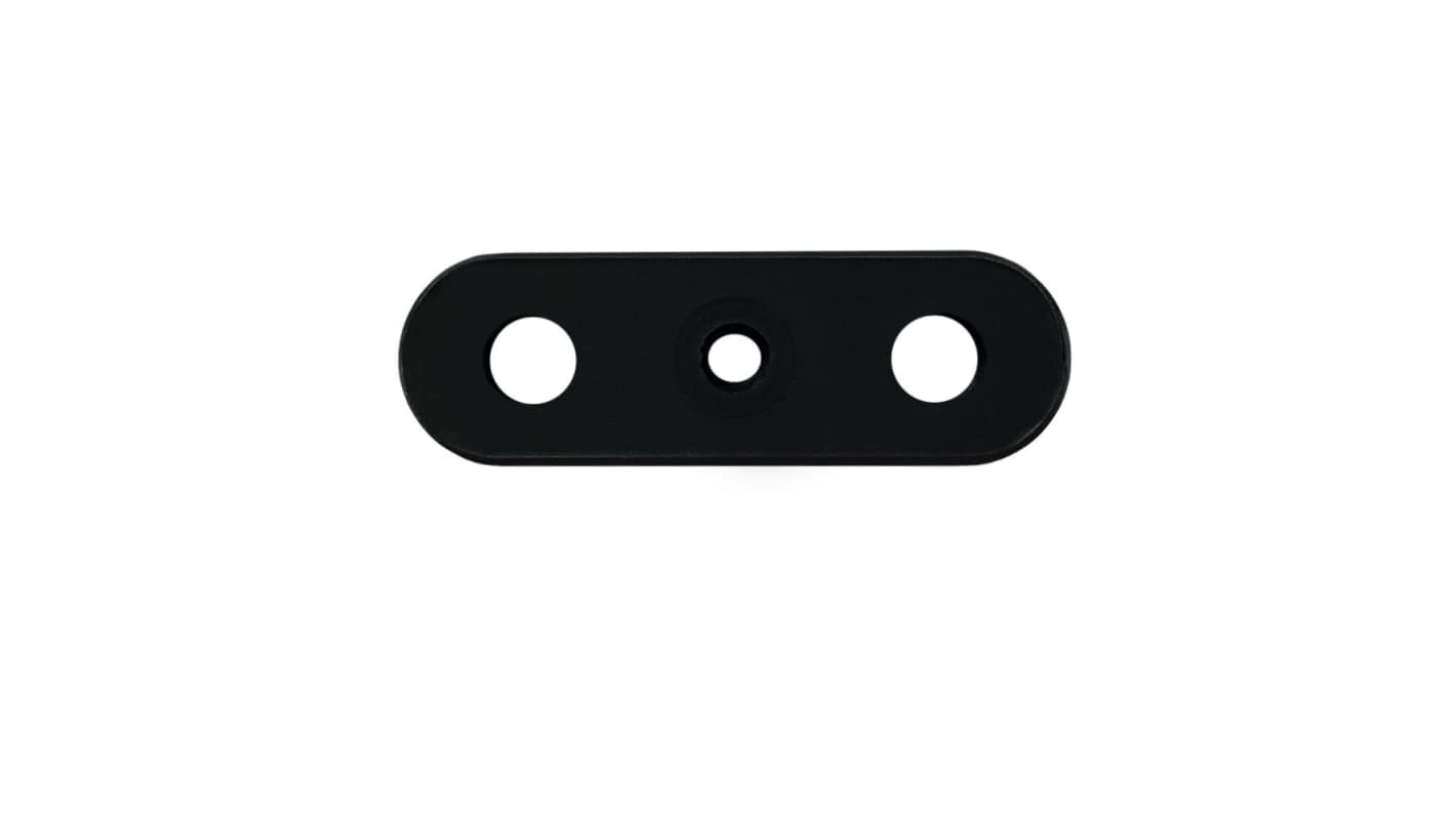 Anderson Power Products 护线圈 黑色护线圈, 8.6mm最大电缆直径, 5.3mm面板孔径
