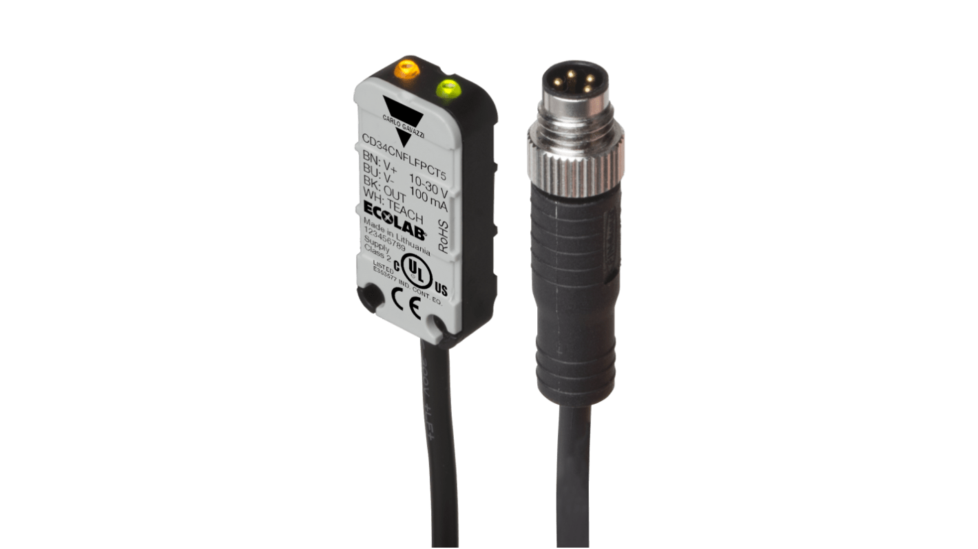 Carlo Gavazzi 液位传感器, NC, PNP输出, CD34CNFL系列