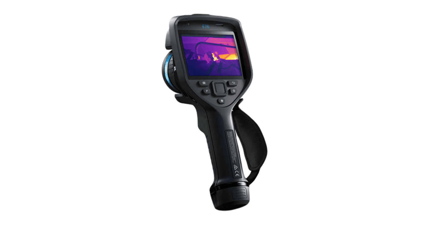 FLIR Bluetooth, DisplayPort, USB 2.0, Wi-Fi Thermal Imaging Camera, -20 → 650 °C, 320 x 240pixel Detector