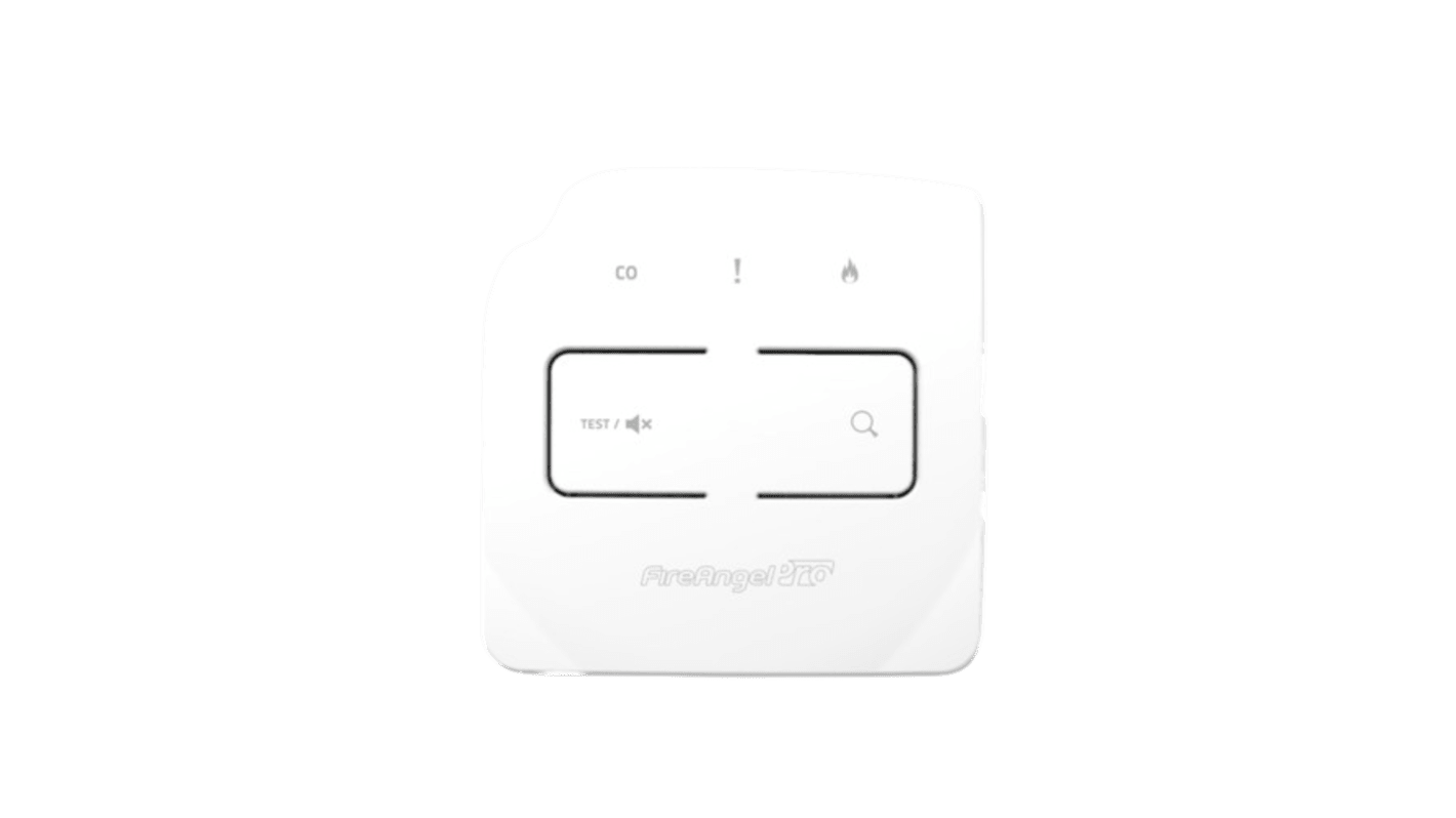 Alarm dymowy, seria: FP1014W2, typ: Czujka dymu, 85dB, 3V dc, Tworzywo sztuczne ABS