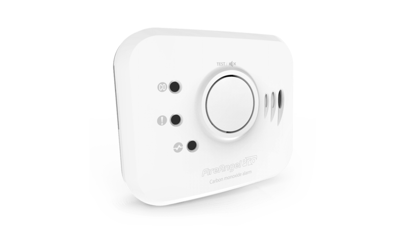 Alarm dymowy, seria: FP1820W2, typ: Czujka dymu, 85dB, 3V dc, Tworzywo sztuczne ABS