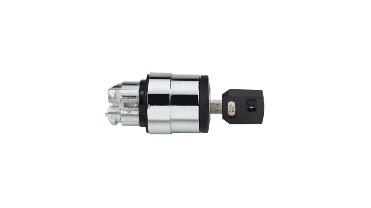 Schneider Electric Key Switch Selector Switch Head - 22mm Cutout Diameter