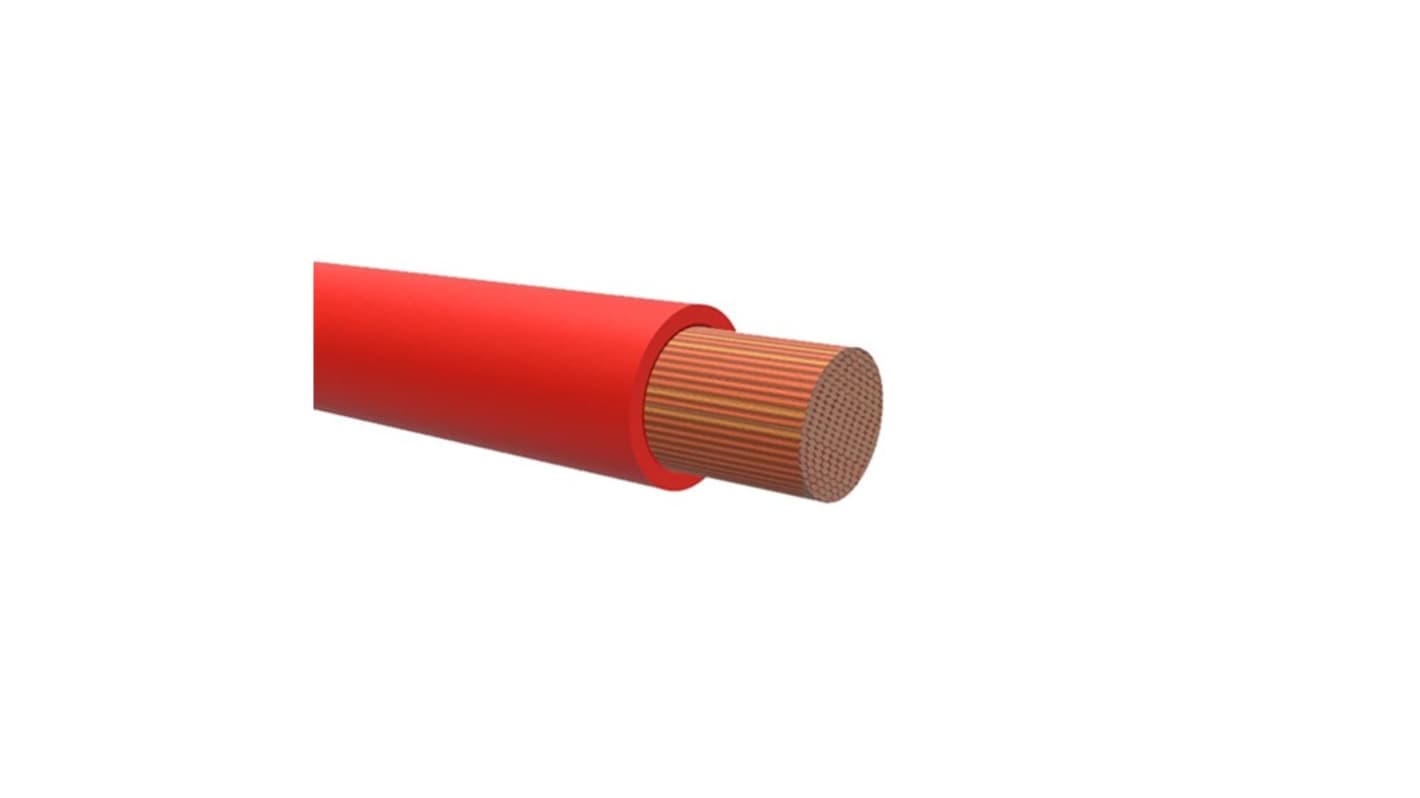 NEMIQ 红色电线, 1.5 mm², 100m长, PVC绝缘, 50994系列
