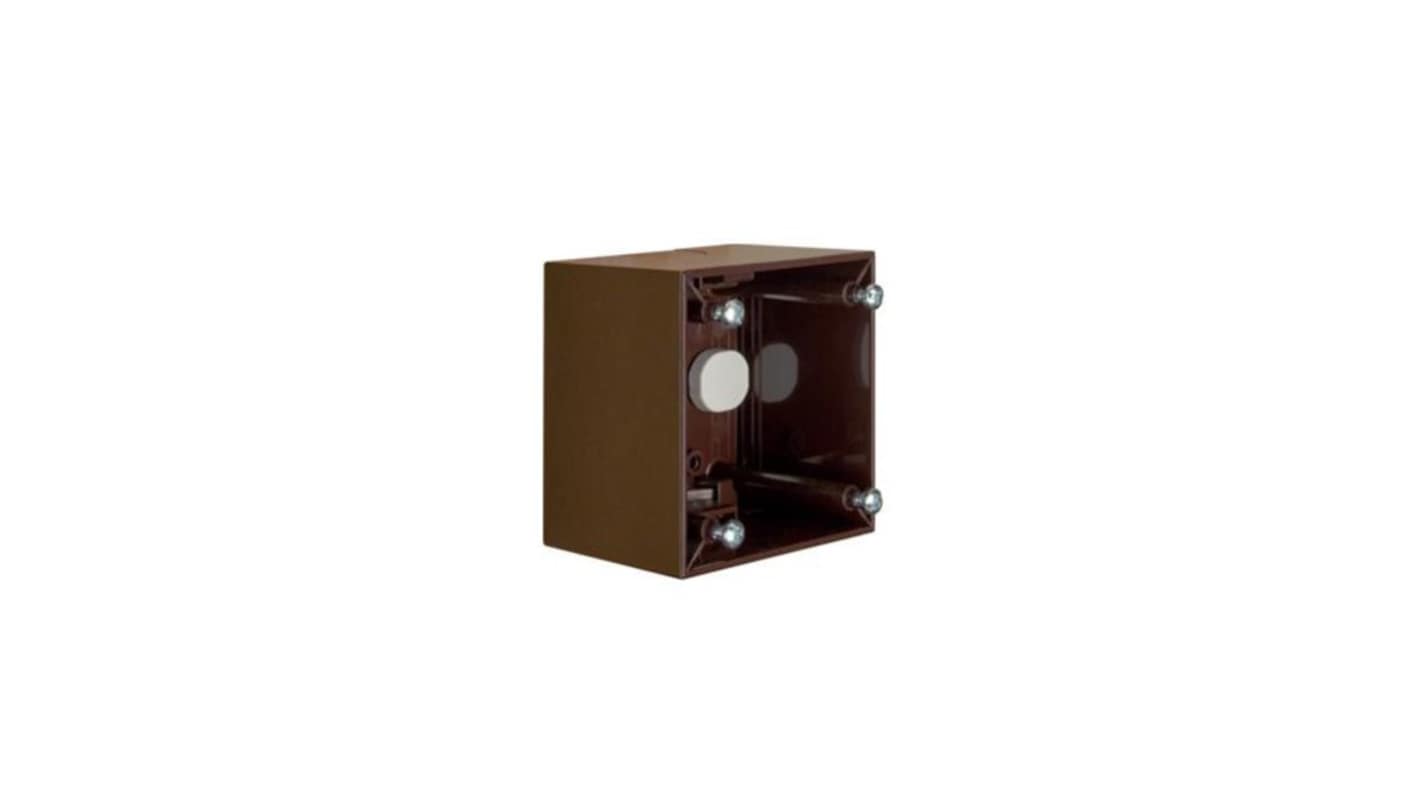 Berker INTEGRO Brown Back Box, Wall Mount, 1 Gangs, 59.5 x 59.5mm