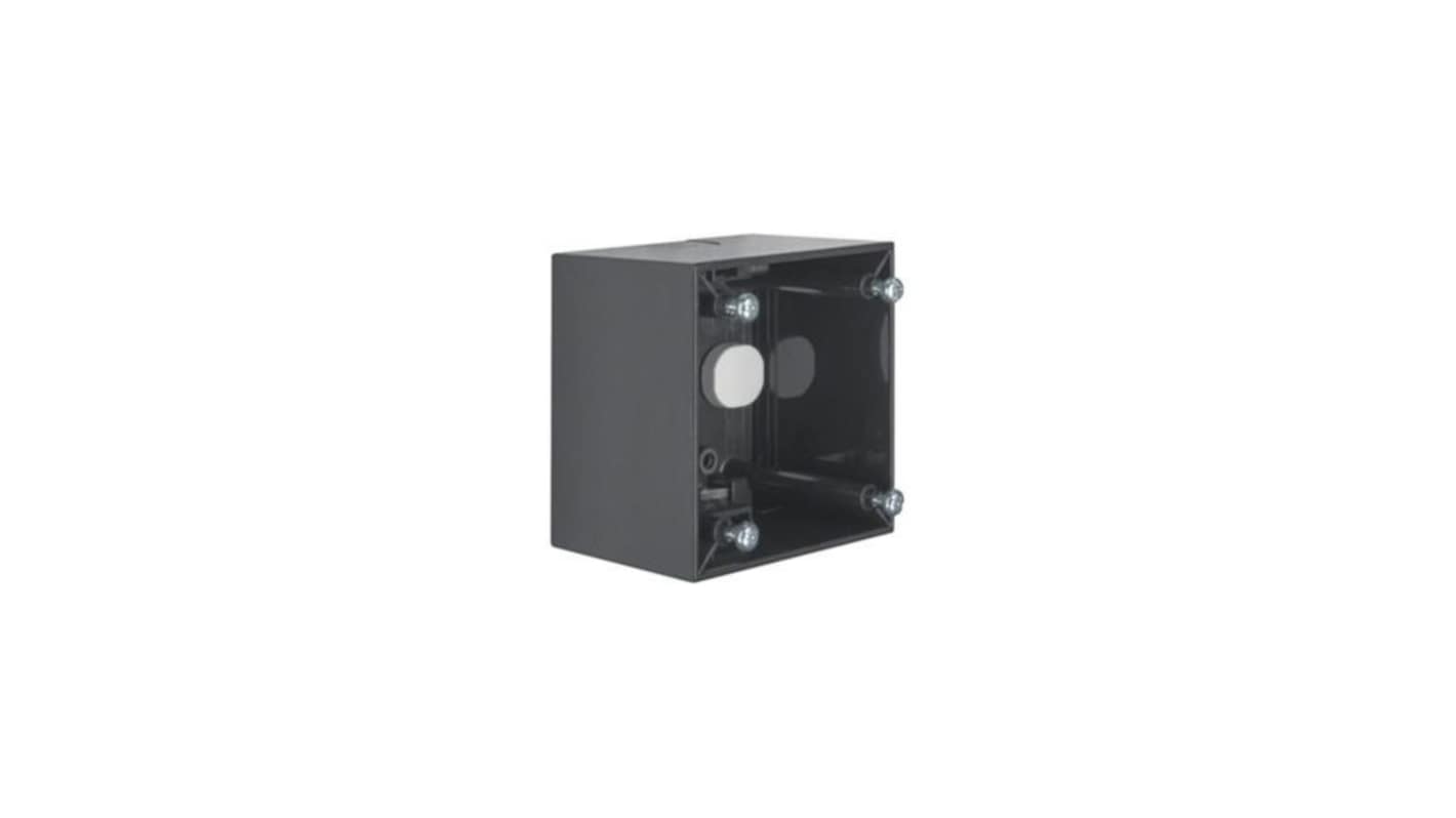 Berker INTEGRO Anthracite Grey Back Box, Wall Mount, 1 Gangs, 59.5 x 59.5mm