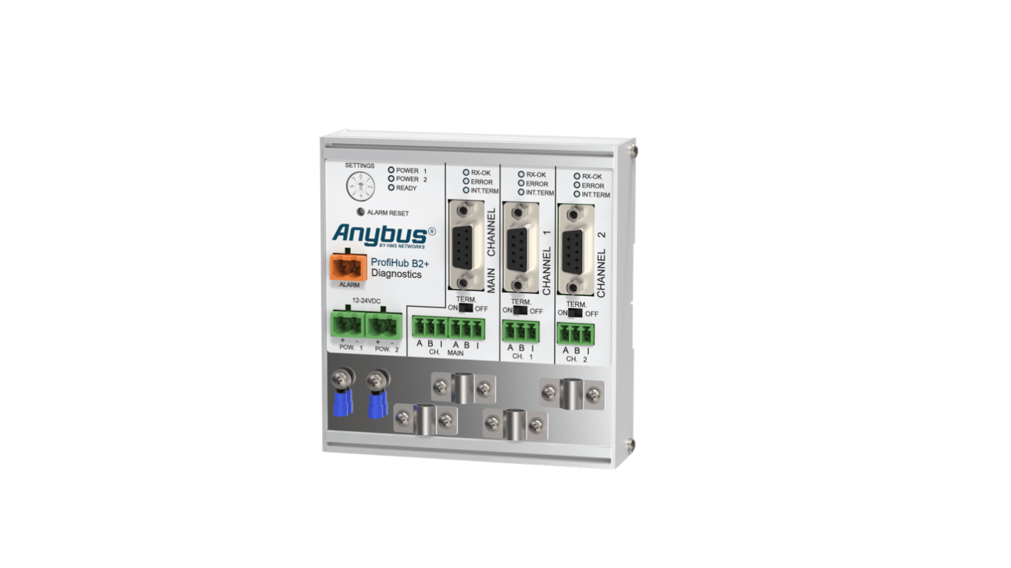 Anybus 工业接口转换器, PROFIBUS总线, ProfiHub B2+系列
