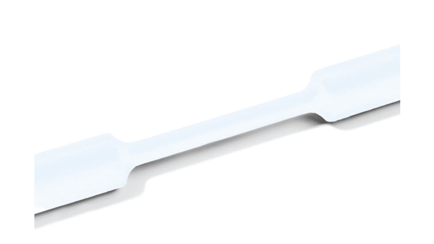 HellermannTyton Halogen Free Heat Shrink Tubing, Clear 6.4mm Sleeve Dia. x 60m Length 2:1 Ratio, TF24 Series